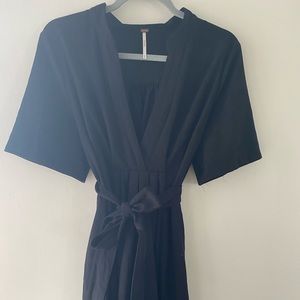 Free people wrap dress mini